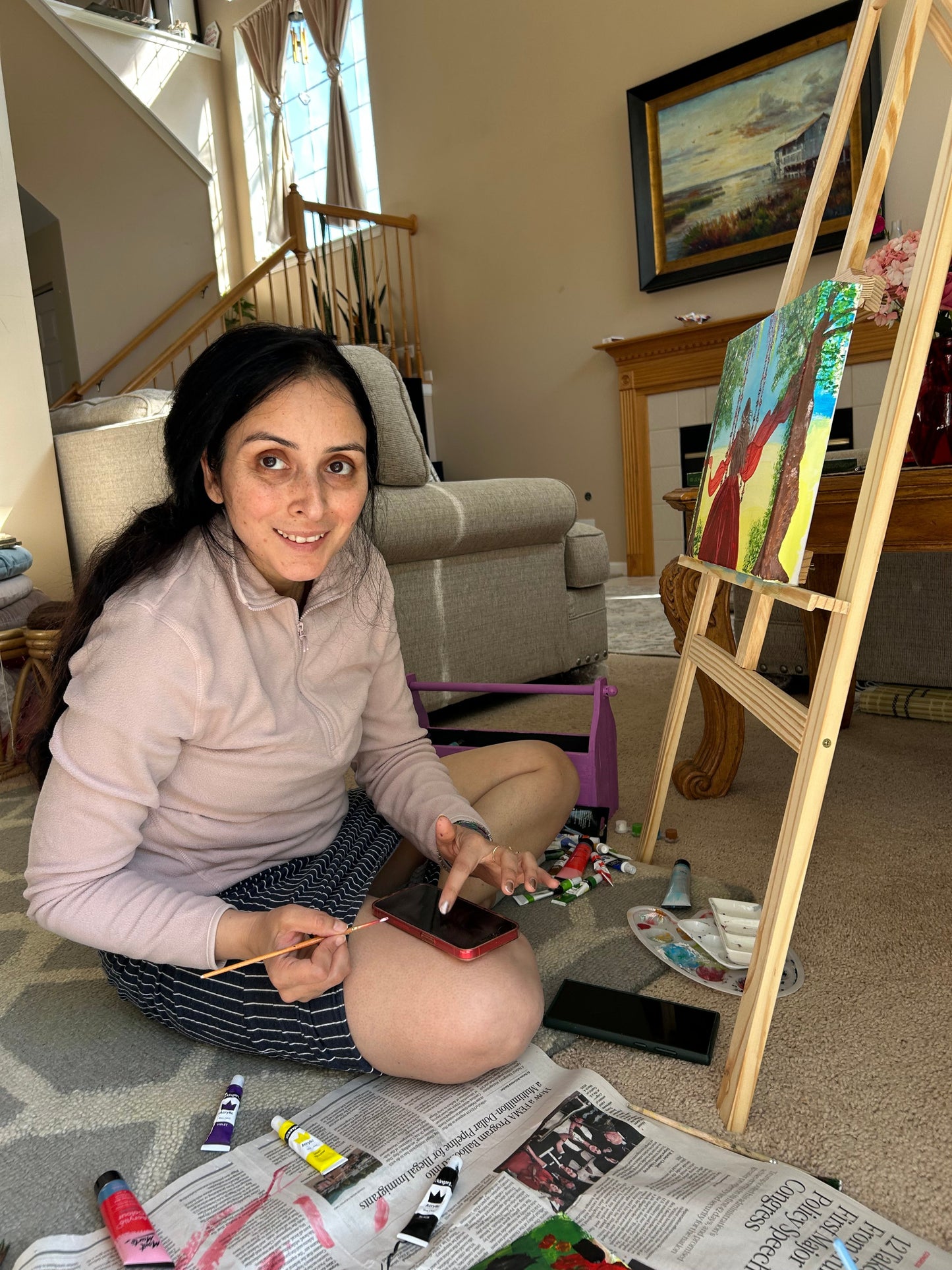 Explore Himalayan-inspired art by Aditi
